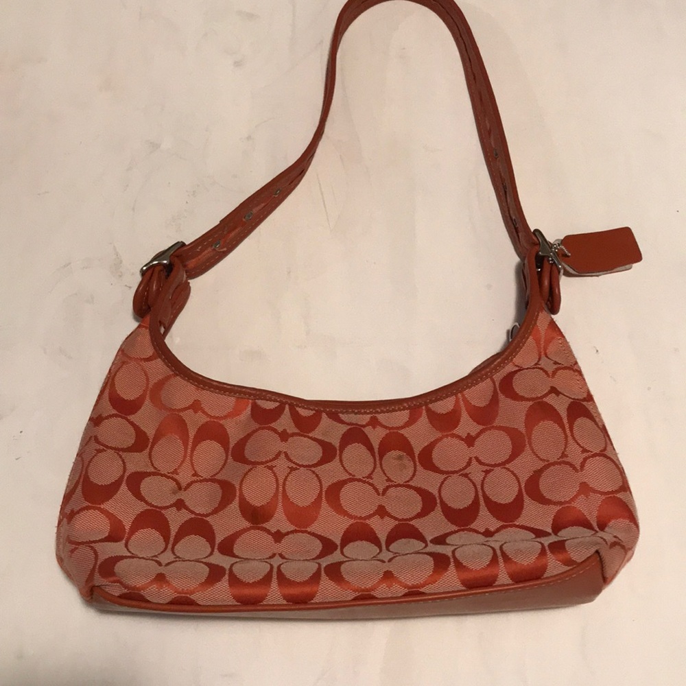 Orange Coach HandBag